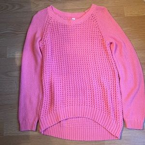 Pink sweater